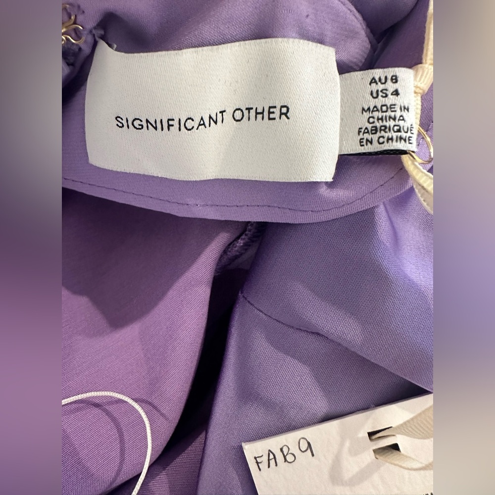 Significant Other Adriana Elegant Lavender Evening Gown - Picture 13 of 15